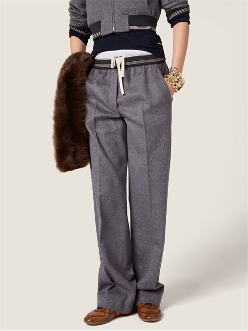 Pantalone jogging MIU MIU | MP1948125QF0031